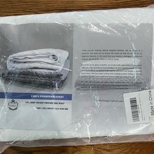 100% Cotton Weighted Blanket Cover